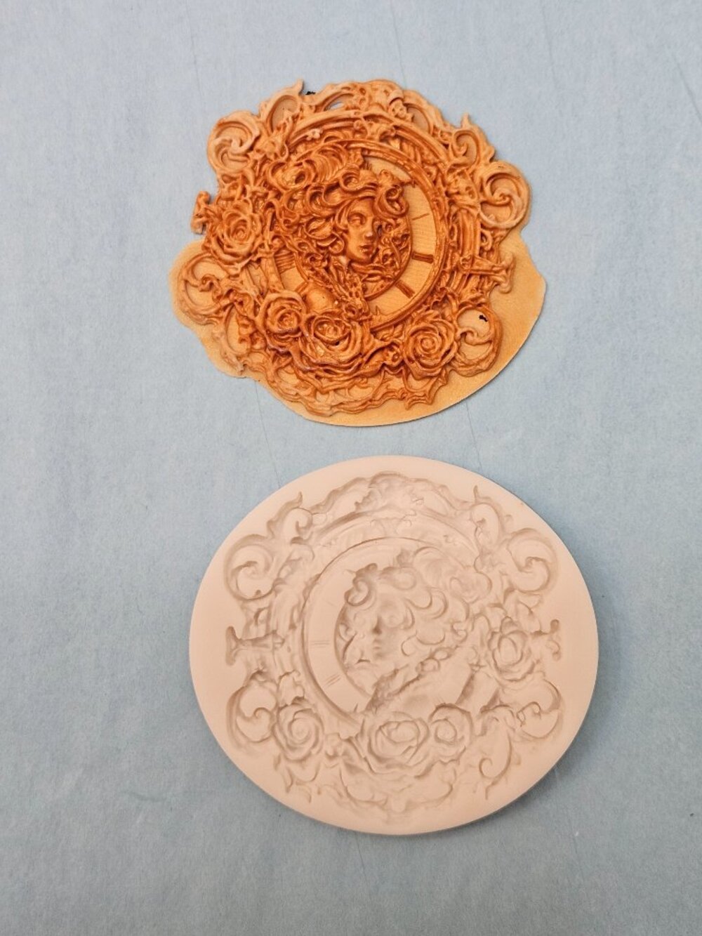 Lady silicone mold